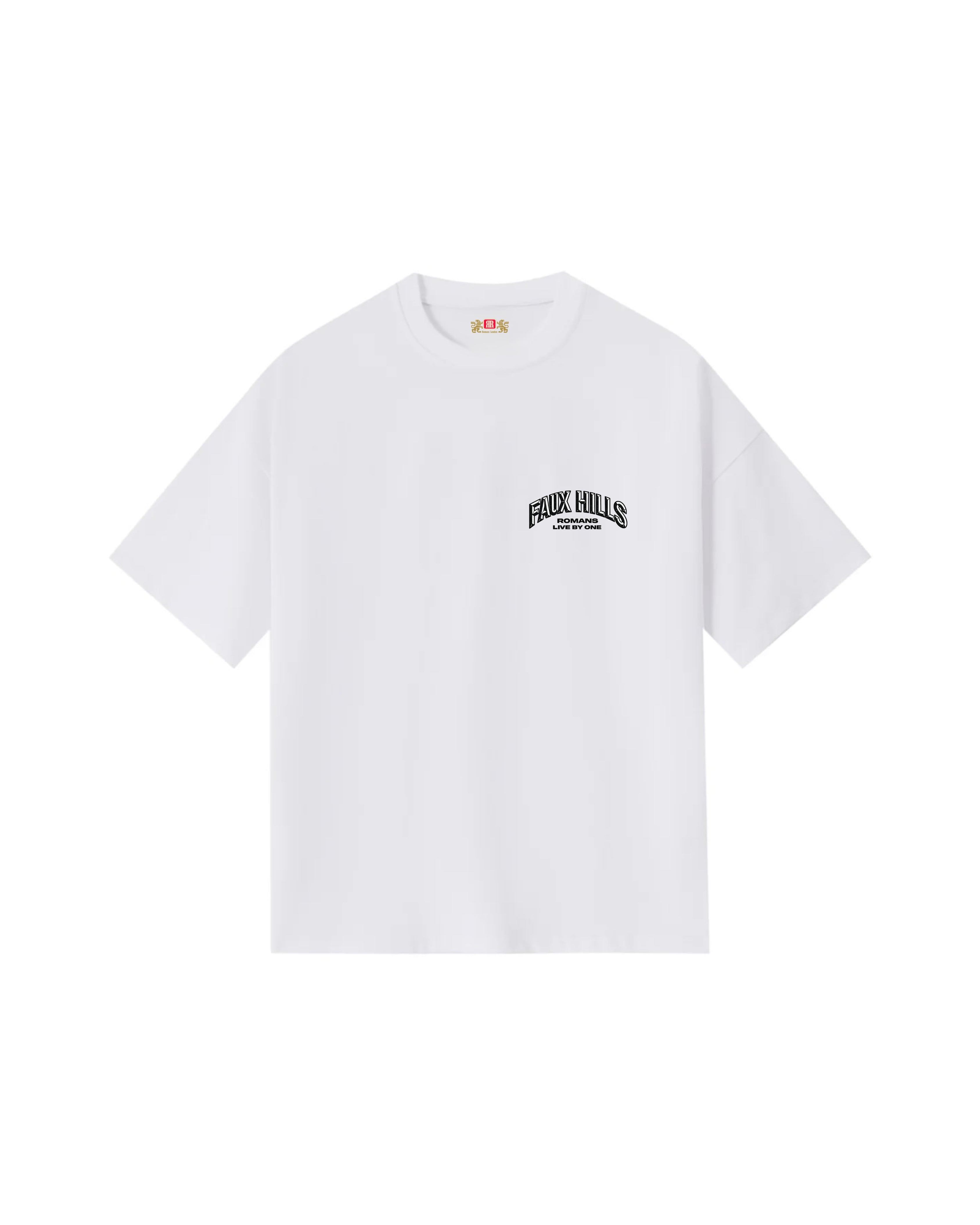 Live by One Tshirt White