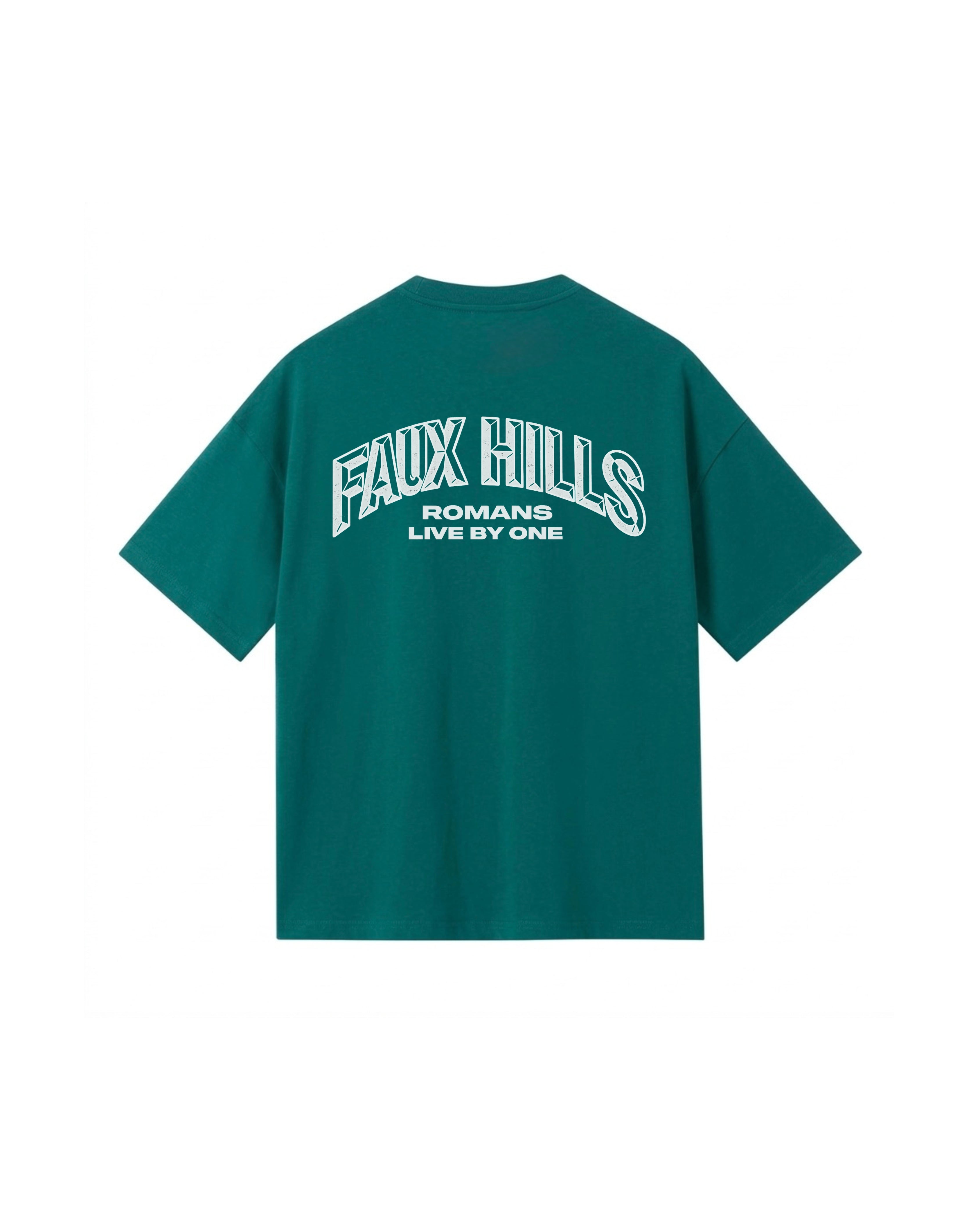 Live by One Tshirt Petrol