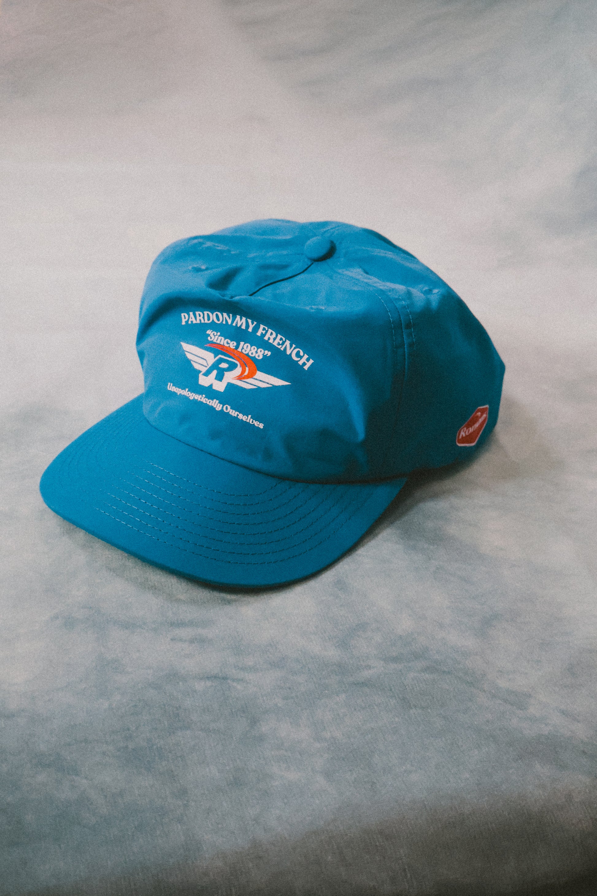 Pardon my flight. Royal Blue