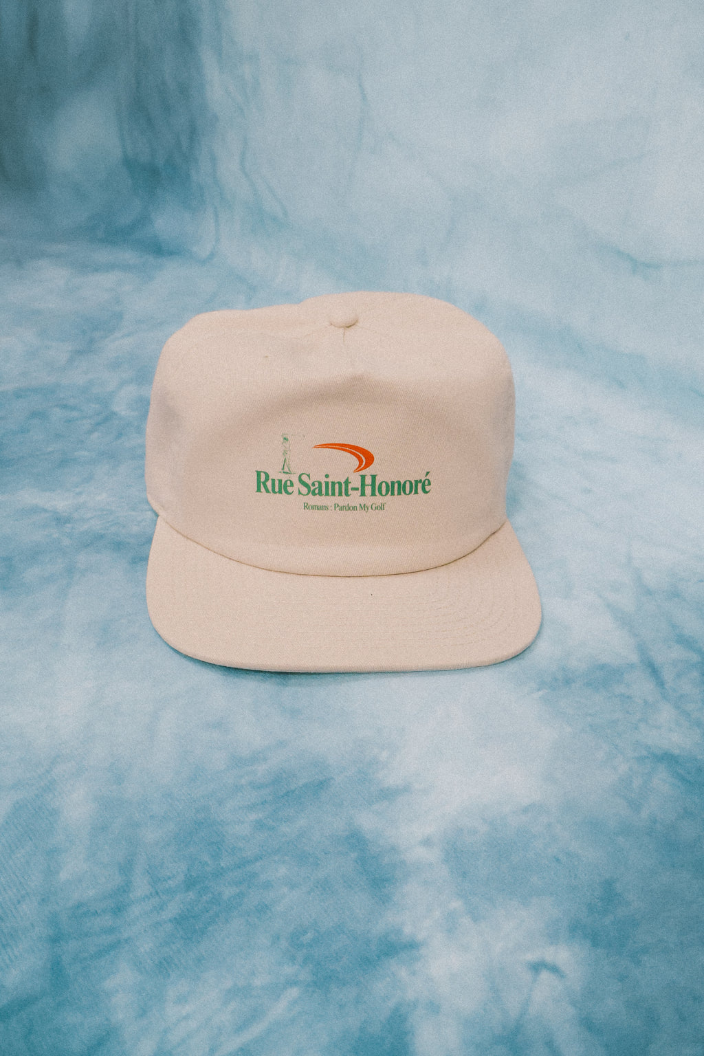 Pardon my golf cap