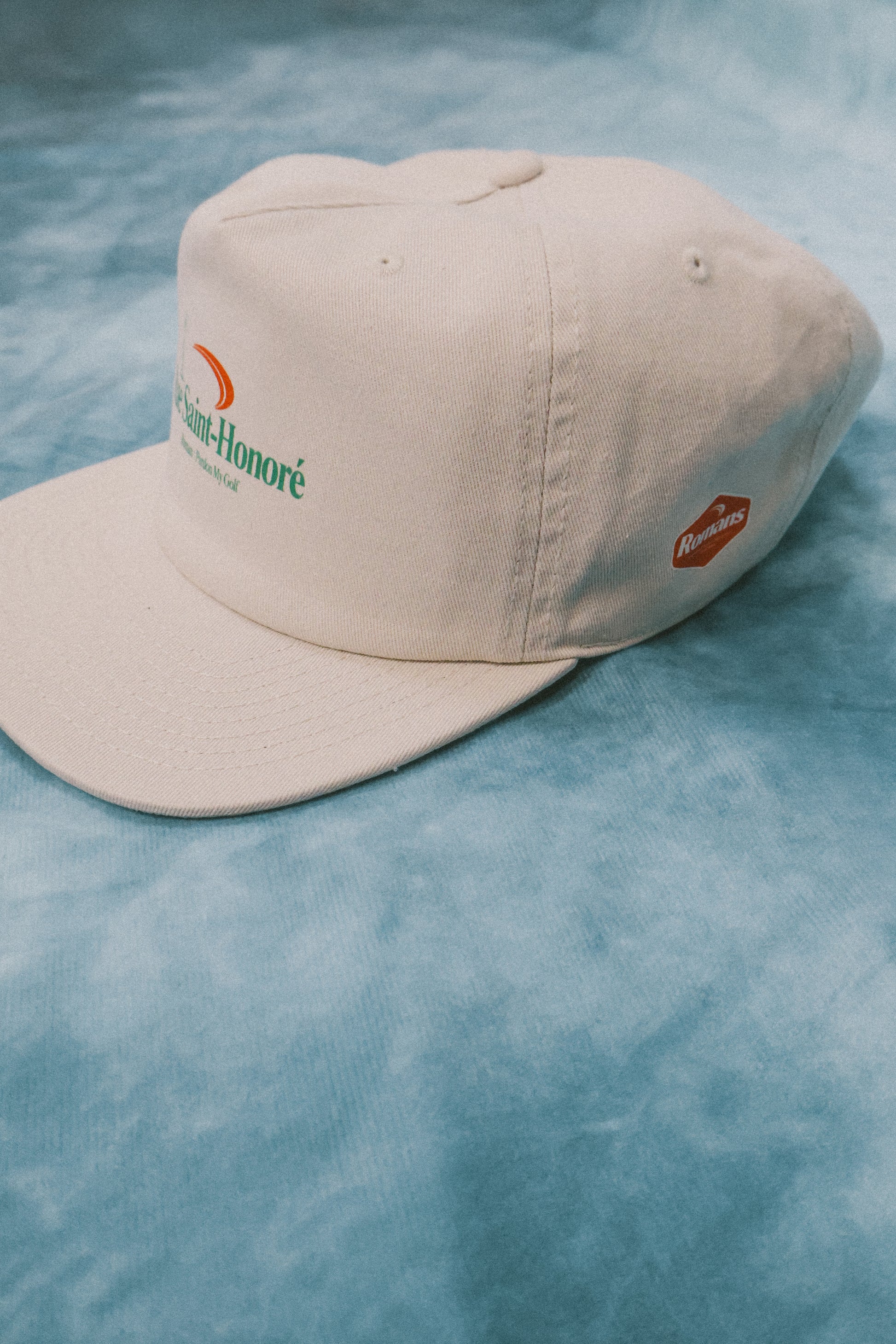 Pardon my golf cap