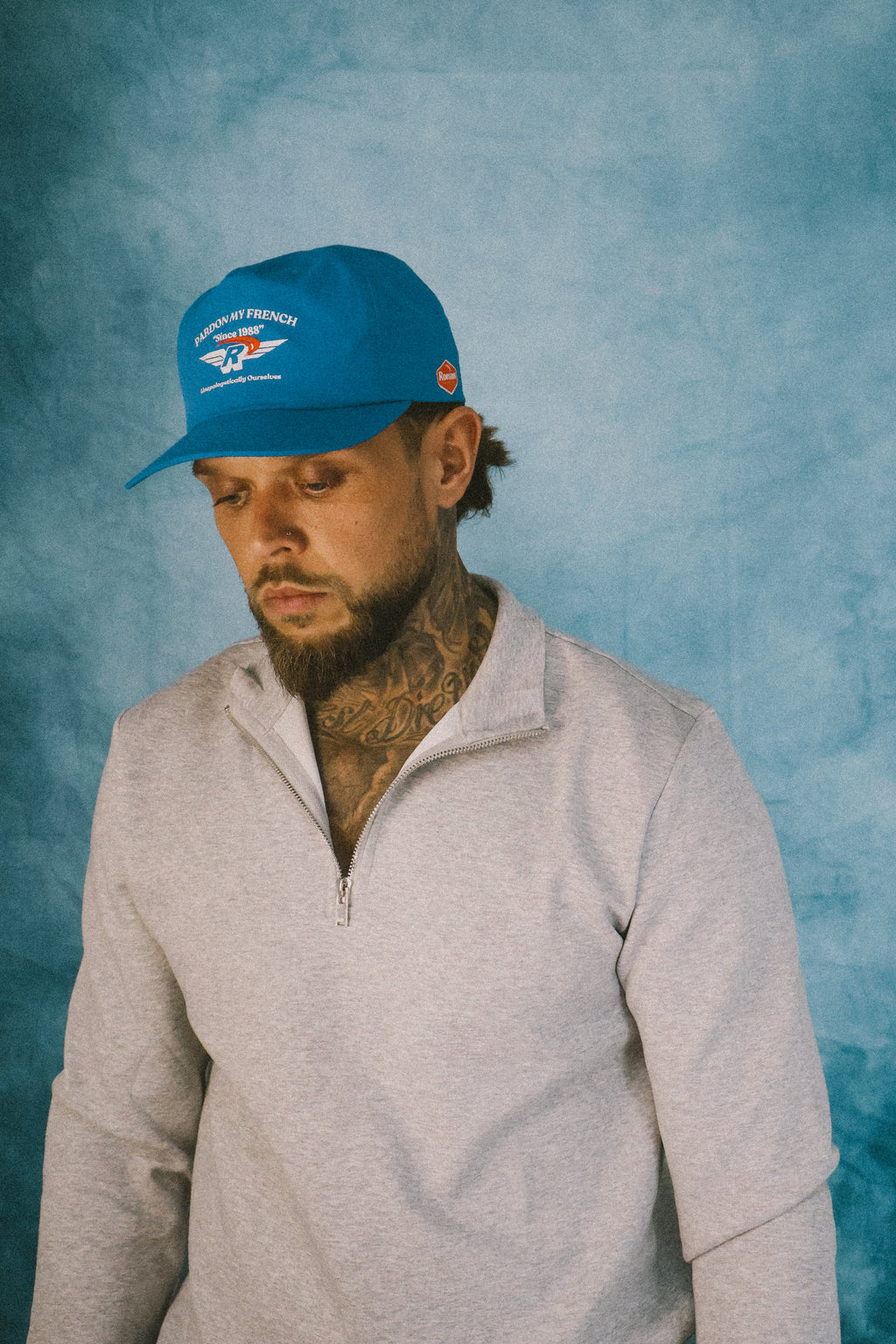 Pardon my flight. Royal Blue