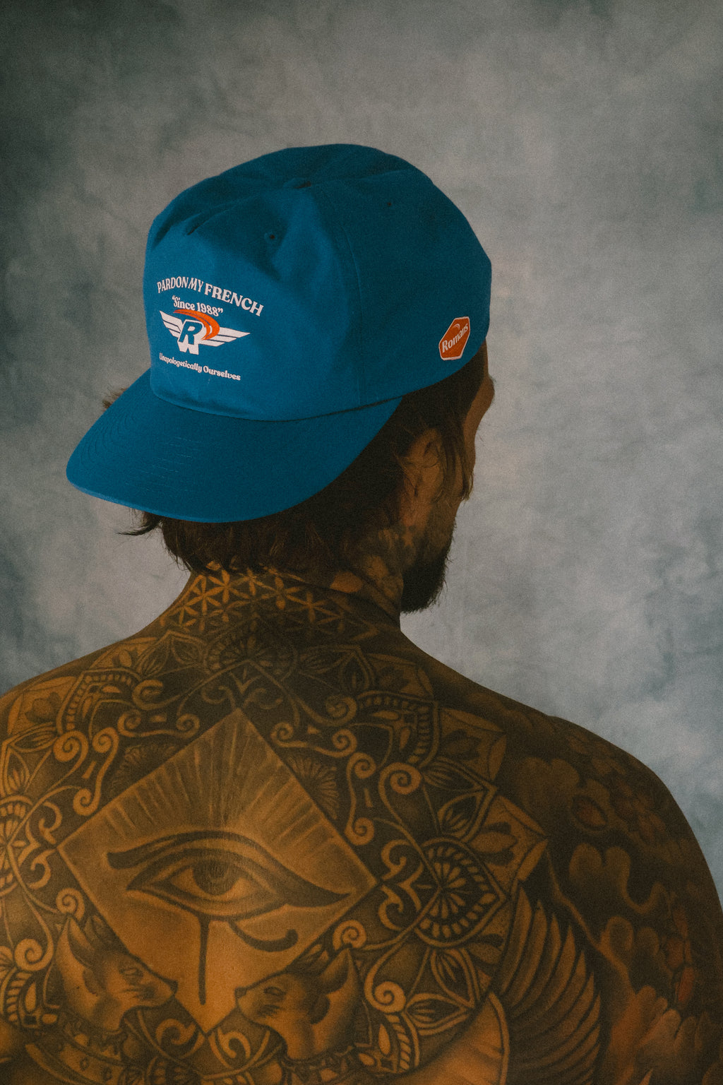 Pardon my flight. Royal Blue