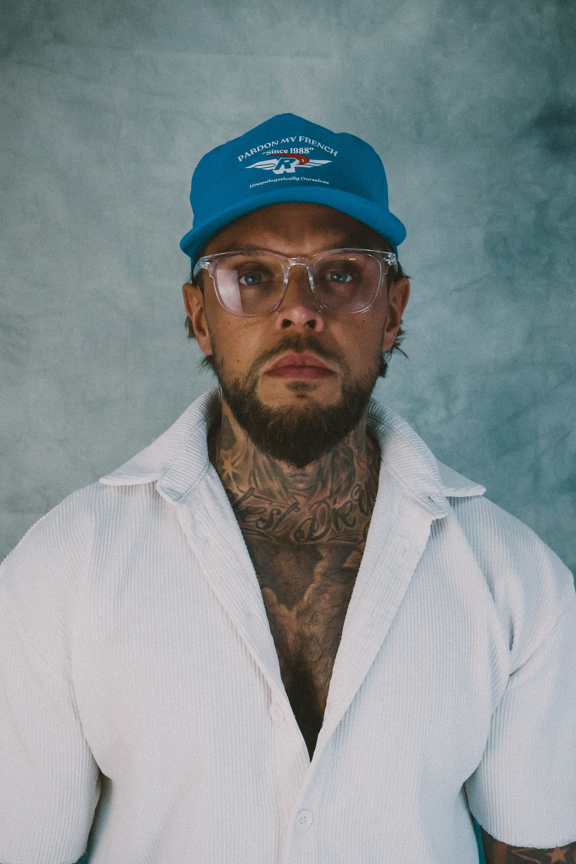Pardon my flight. Royal Blue
