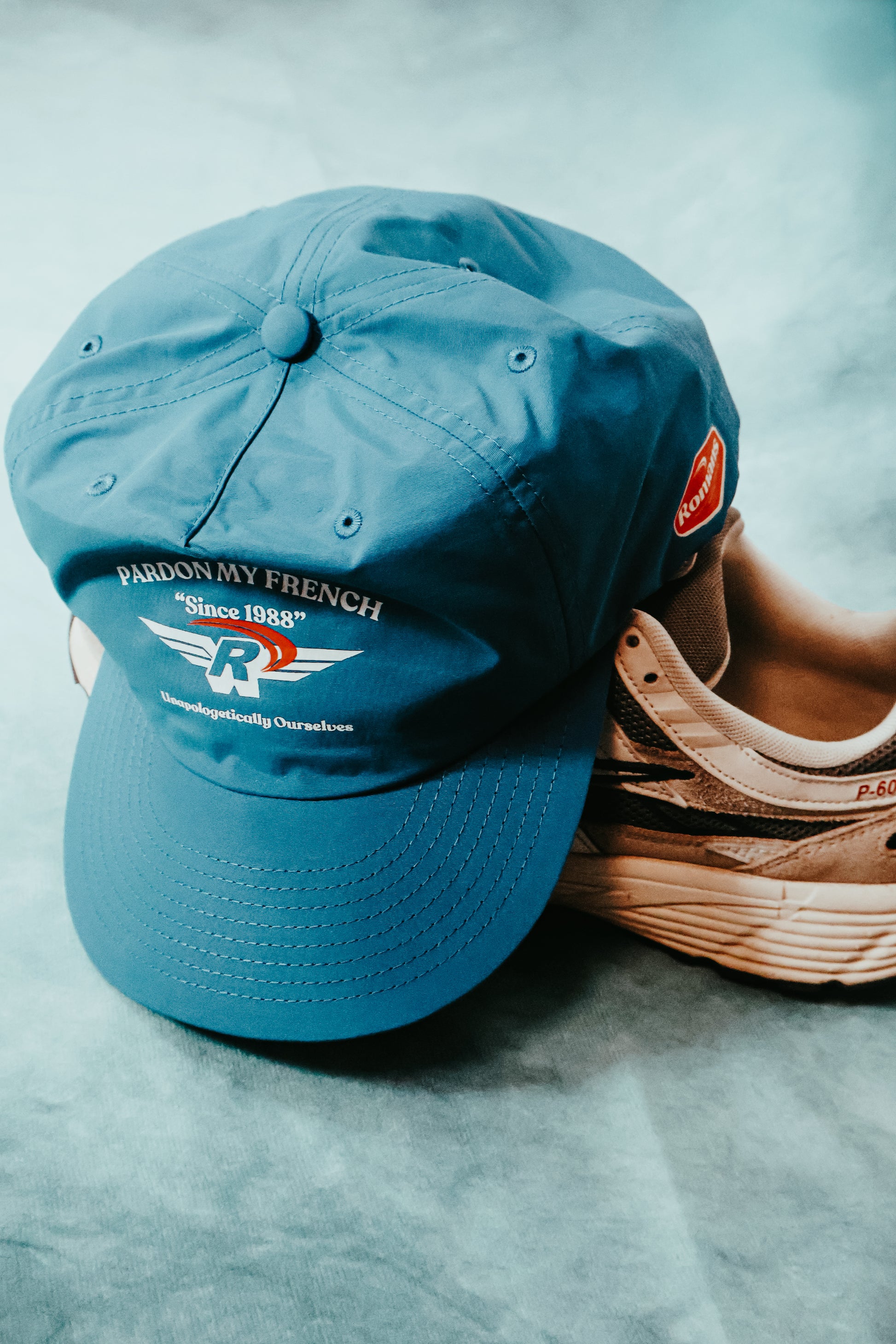 Pardon my flight. Royal Blue
