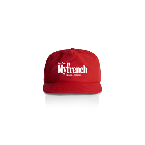 Chateau Romans. Red cap