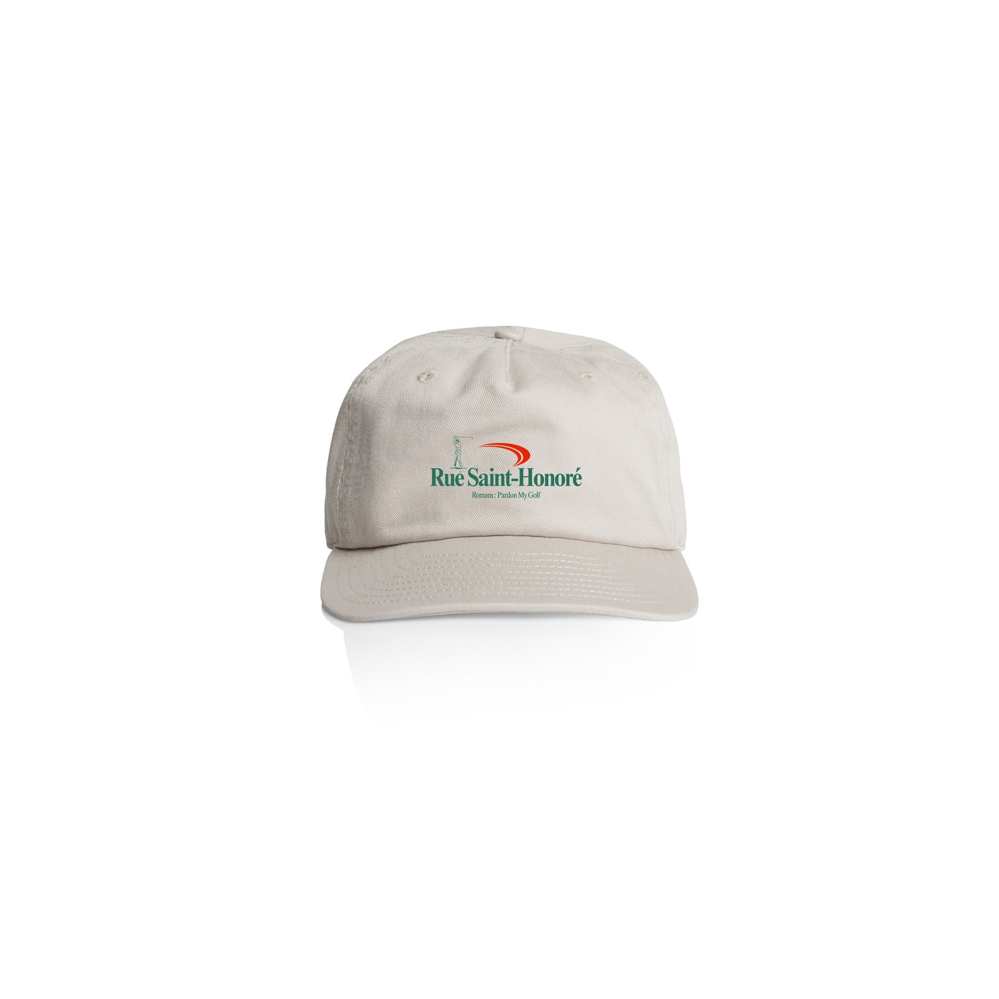Pardon my golf cap